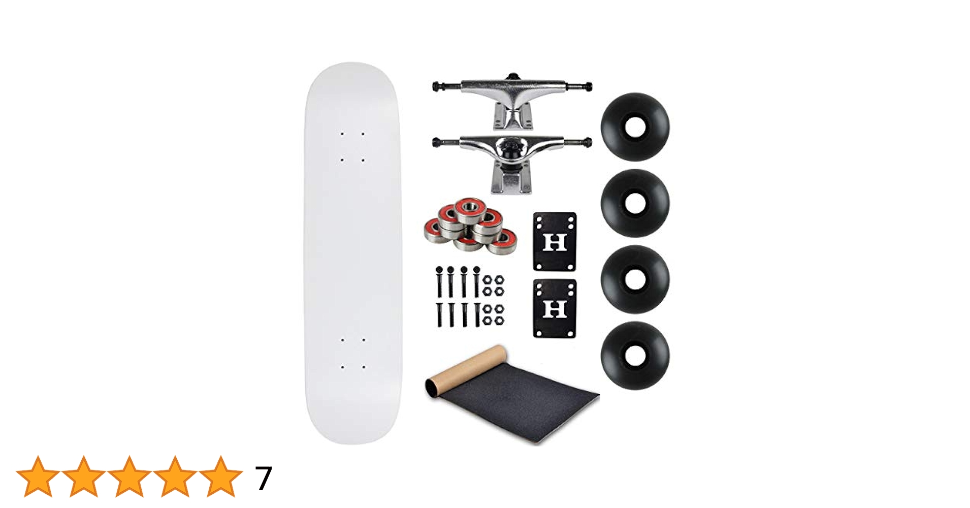 スケートボード Blank 8.0 8.0 Blank Deck Made In USA - Wholesale Decks